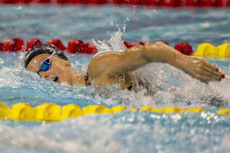 US Open Swimming |  Summer McIntosh wins her third medal