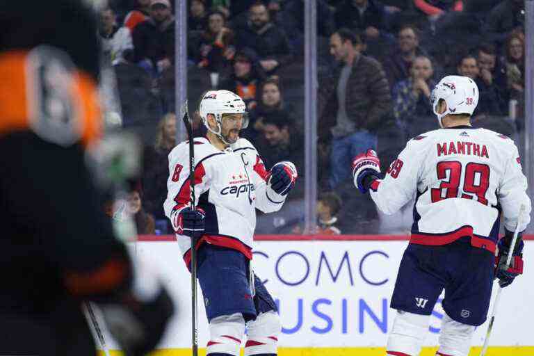 Wednesday in the NHL |  Capitals defeat Flyers 4-1