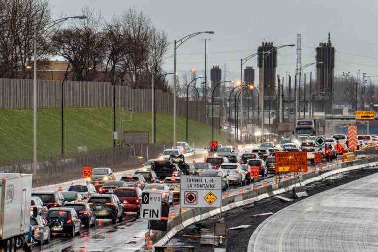 Works at the La Fontaine tunnel |  Attendance fell by almost a third in a month