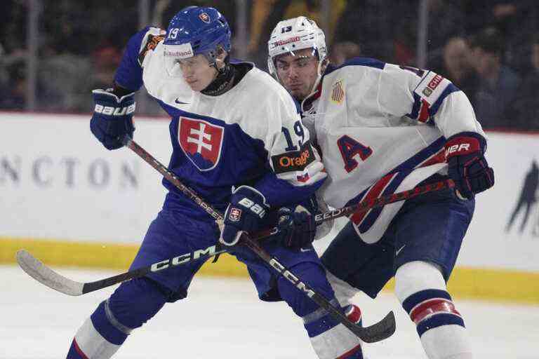 World Junior Championship |  Slovakia surprise victory against the United States