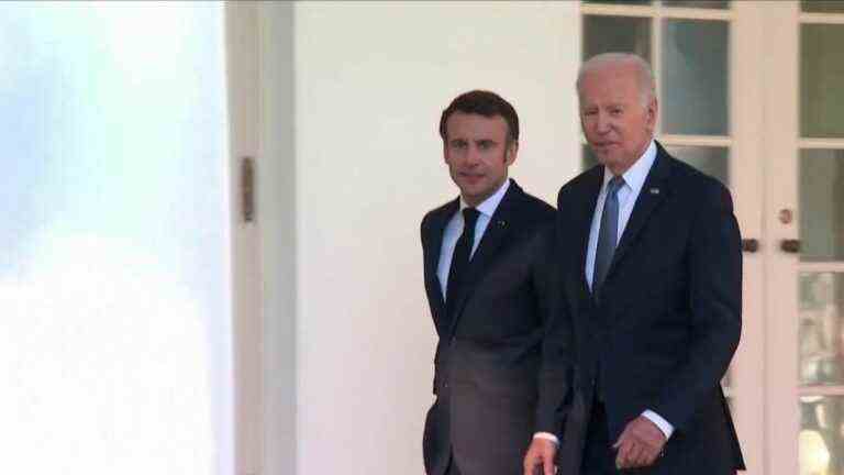 a good understanding and discussions between Joe Biden and Emmanuel Macron