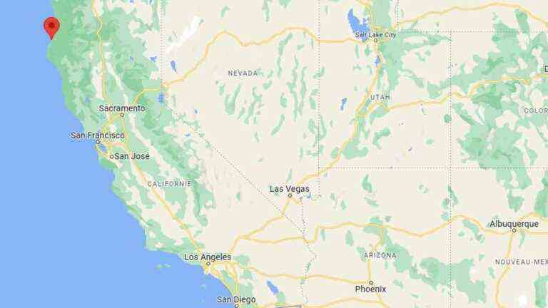 a magnitude 6.4 earthquake recorded off California, 60,000 homes without electricity