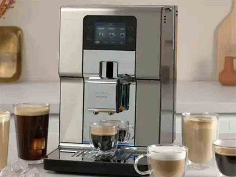 a smart coffee machine capable of making 21 hot and cold drinks signed Krups!