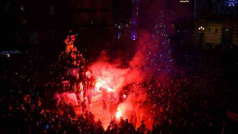 a teenager fatally hit in Montpellier by a driver, after the victory of the Blues in the semi-finals