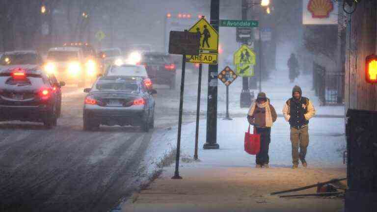 a winter storm of rare intensity sweeps the country, breaking cold records