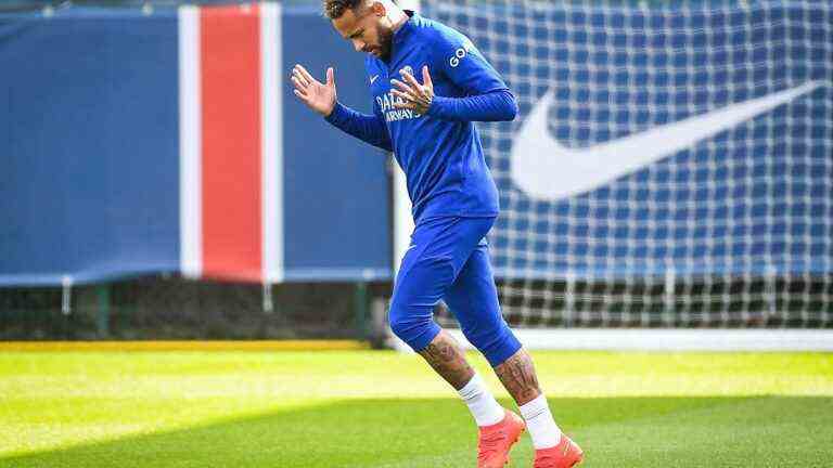 after Kylian Mbappé, Neymar also back in training with PSG