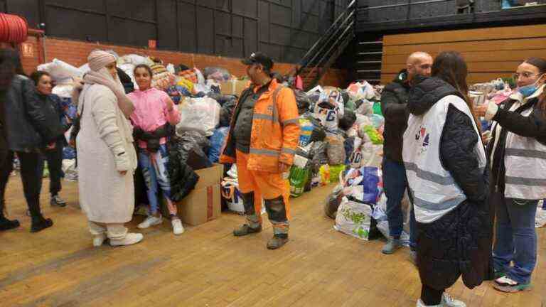 after the deadly fire, the inhabitants mobilize strongly to help the affected families