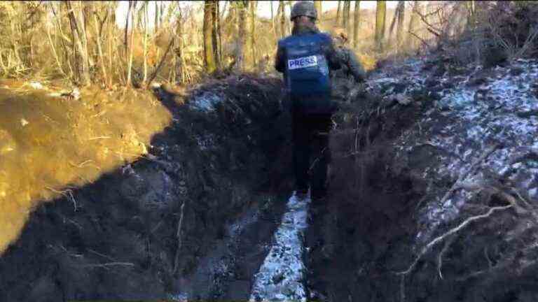 at the heart of the Ukrainian troops present in Bakhmout