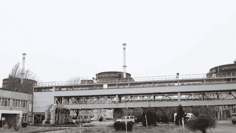 at the heart of the Zaporizhia power plant