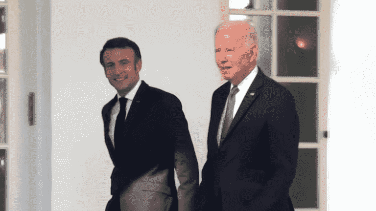 despite disagreements, Emmanuel Macron and Joe Biden display their alliance