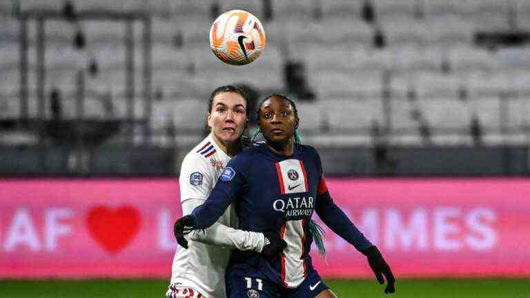 dominated, the Parisiennes snatch the victory and the lead of the championship from the Lyonnaises