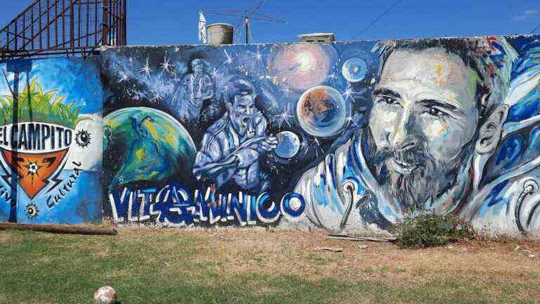 in the neighborhood where Messi grew up, his neighbors are eagerly awaiting the Argentina-France final