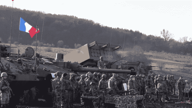 massive deployment of the French army in Romania