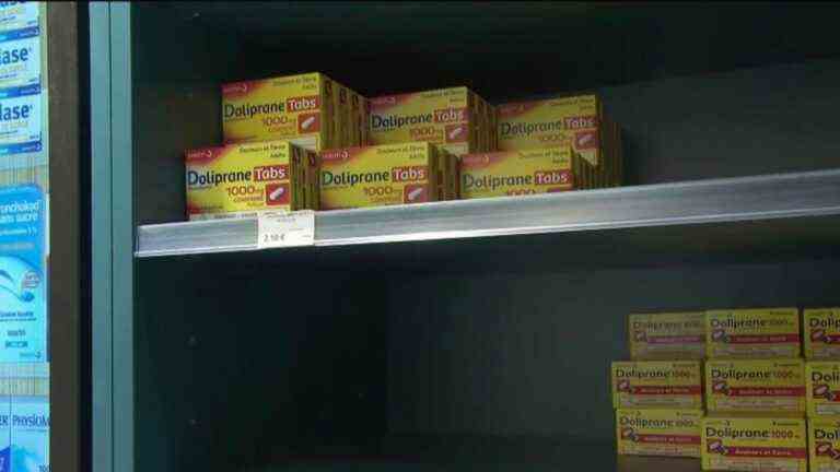 several pharmacies are facing shortages of Doliprane for children