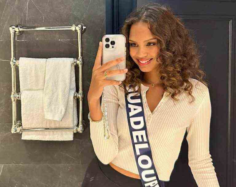 shocked by her title of Miss France 2023, Indira Ampiot pays tribute to her grandmother who died of cancer