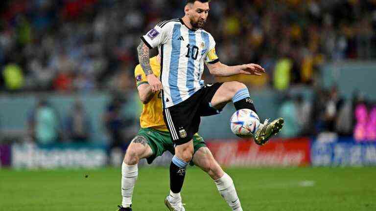 the Albiceleste and Lionel Messi widely favorites against the Socceroos… Follow the round of 16 of the 2022 World Cup