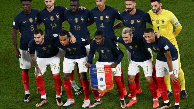 the French football team, a cultural mix