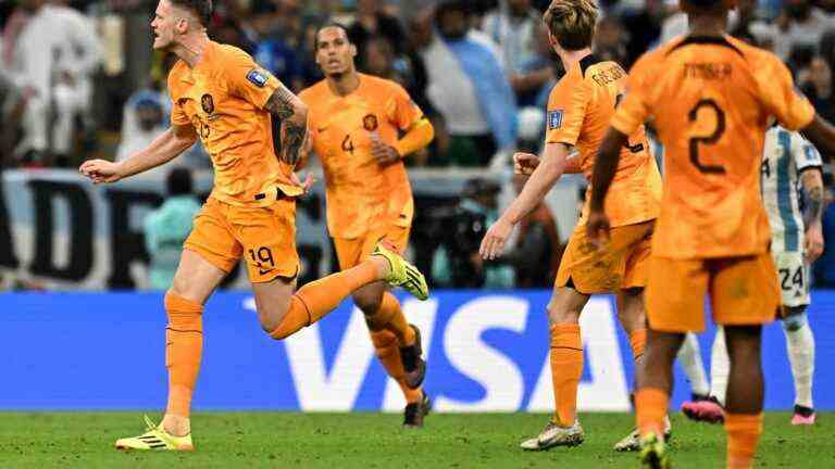 the Oranje equalize at the last second and snatch extra time… Follow the quarter-final of the 2022 World Cup