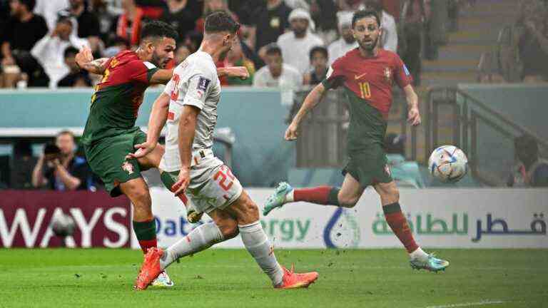 the Portuguese in control, the Nati in distress at the break … Follow the round of 16 of the 2022 World Cup