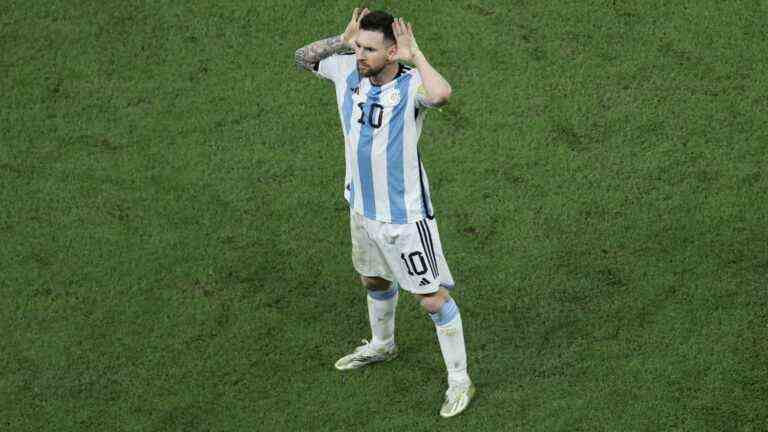 the new face of Lionel Messi, very tense after the victory against the Netherlands