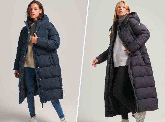 the warm down jackets from Superdry are on sale!