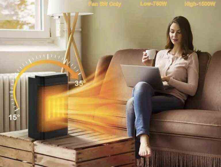 this auxiliary heater that Internet users are snapping up is sold for less than 60 euros!