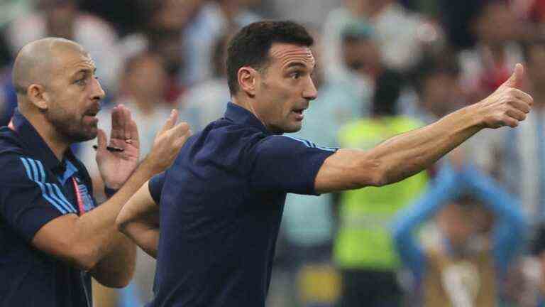 this qualification for the final is “historic”, judges the Argentinian coach Lionel Scaloni after the match against Croatia