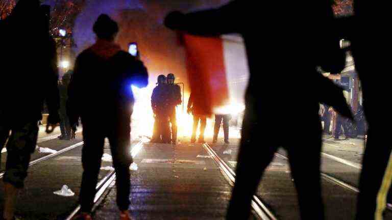 urban violence in Lyon and Nice after the final between Argentina and France