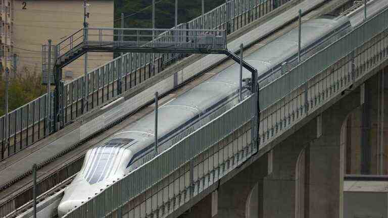 where is the research on high-speed trains?