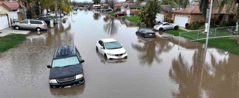 A “parade of cyclones” continues to hit California