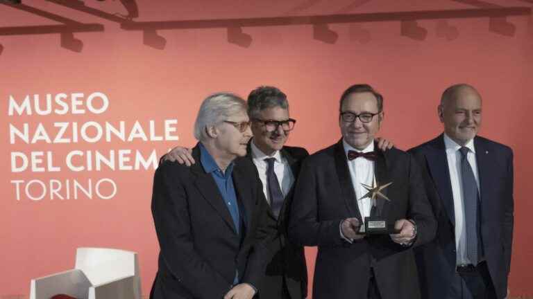 Actor Kevin Spacey, accused of sexual assault, receives film award in Italy