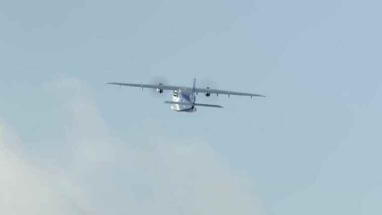 Aeronautics: first test flight of a hydrogen plane