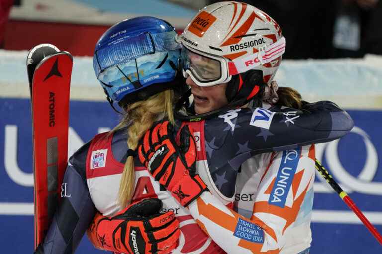 Alpine skiing |  Petra Vlhova deprives Mikaela Shiffrin of a record 83rd victory