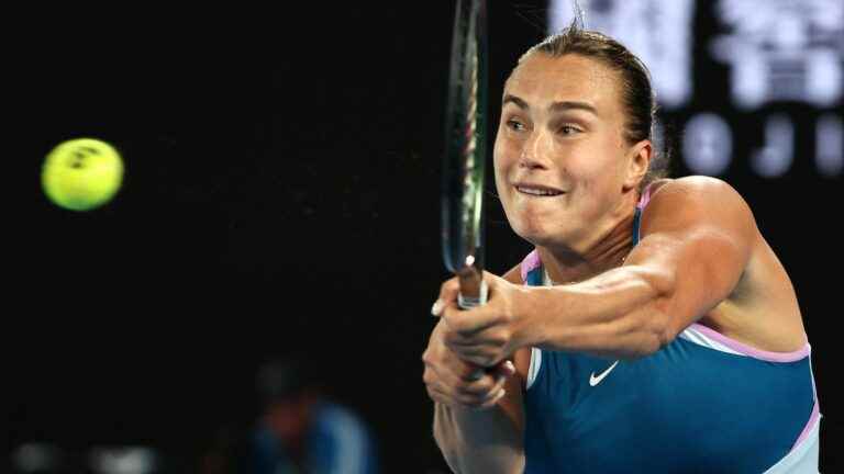 Aryna Sabalenka catches up with Magda Linette … Follow the second semi-final