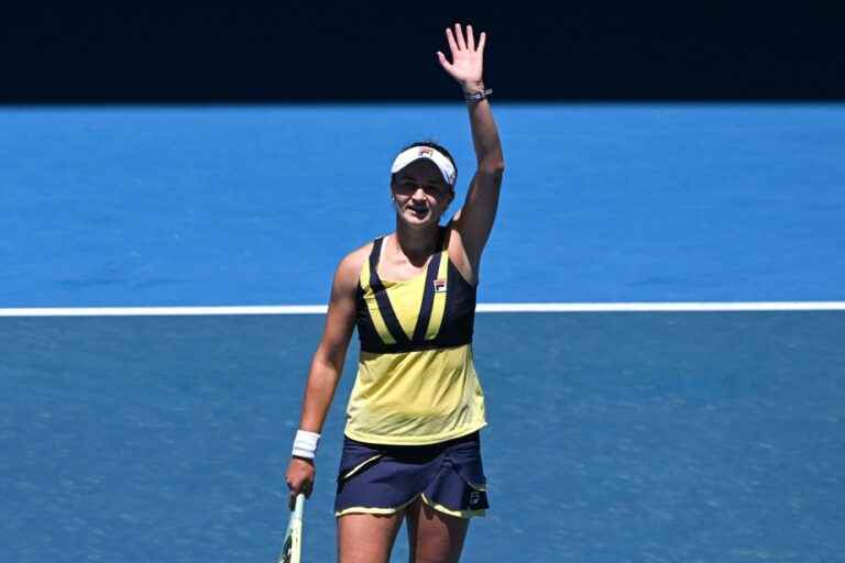 Australian Open |  Krejcikova is the first player to reach the fourth round