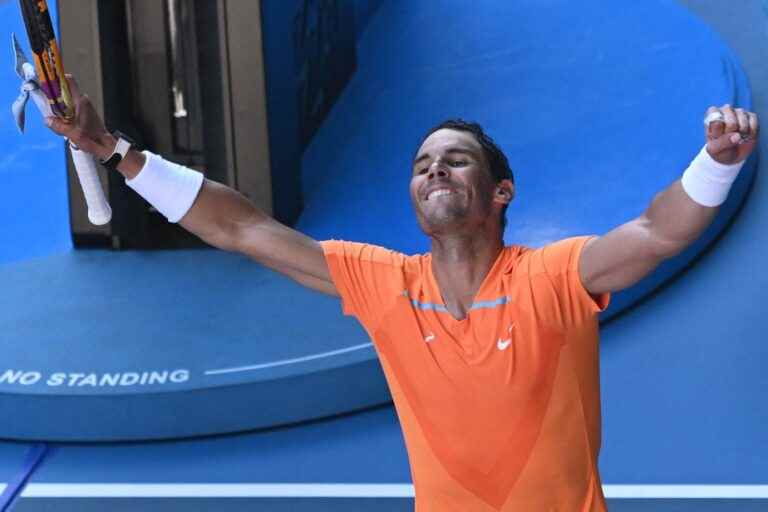 Australian Open |  Rafael Nadal works hard against Jack Draper