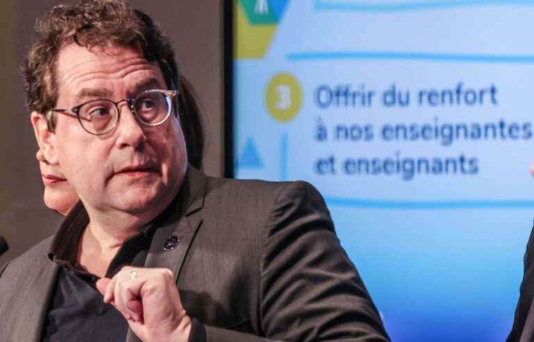 Bernard Drainville reveals his seven priorities in education