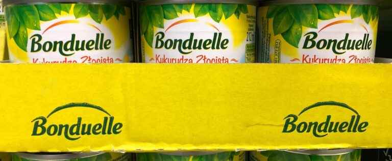 Bonduelle formally denies having sent food parcels to Russian soldiers