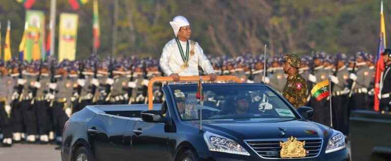 Burma: military parade and amnesty decreed by the junta for the 75th anniversary of independence