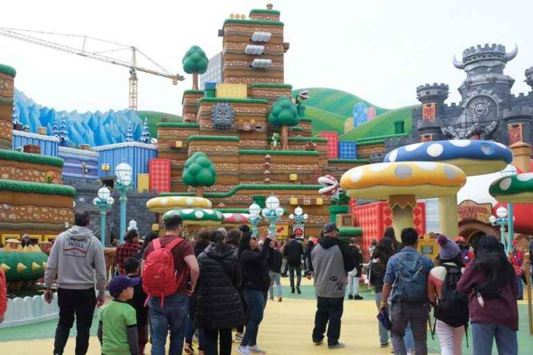 California |  Super Mario breaks the platform with a new amusement park