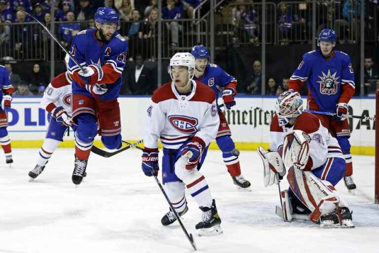 Canadian 2 – Rangers 1 |  Montembeault fends off 38 shots