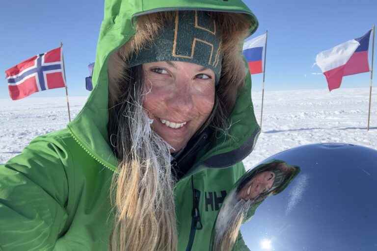 Caroline Côté alone towards the South Pole |  “I was at the end of myself”