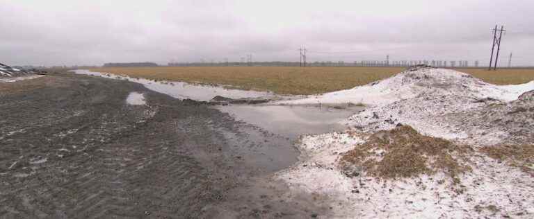 Climate change: melting snow threatens crops