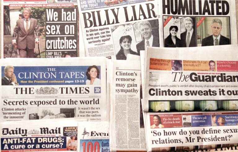 Clinton-Lewinsky affair: an American scandal