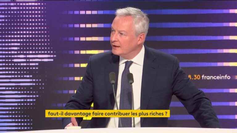 it is “perfectly legitimate” to express your disagreement, reacts Bruno Le Maire