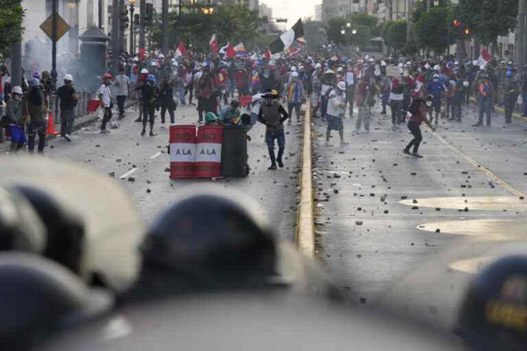 Demonstrations in Peru |  New clashes in Lima, the president calls for “a national truce”