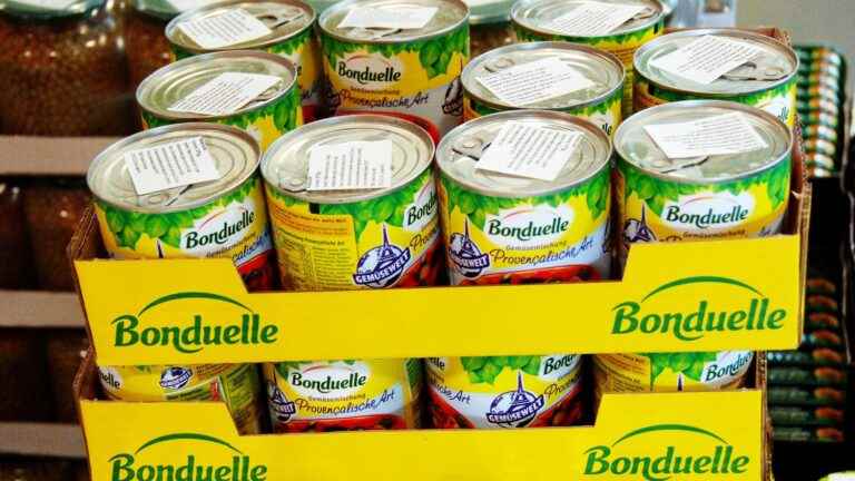 Did Bonduelle provide tinned vegetables to Russian soldiers?