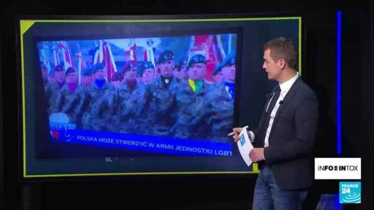 Fake Polish TV footage of an ‘LGBT army’