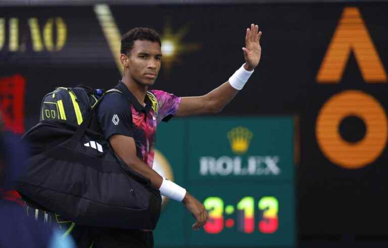 Félix Auger-Aliassime loses in the fourth round at the Australian Open