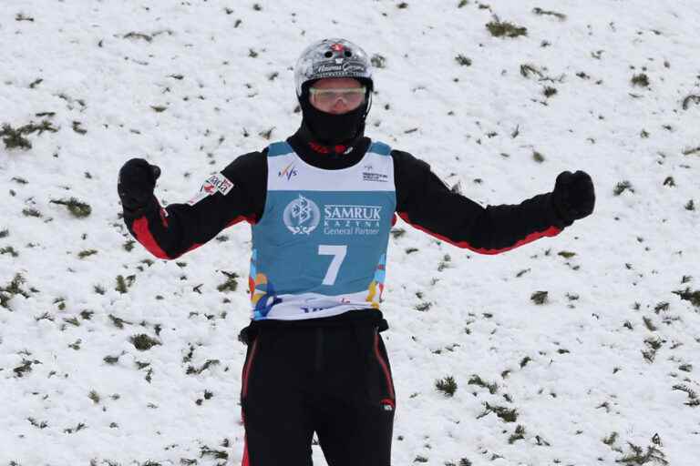 Freestyle Skiing World Cup |  Quebecer Lewis Irving dominates the qualifications